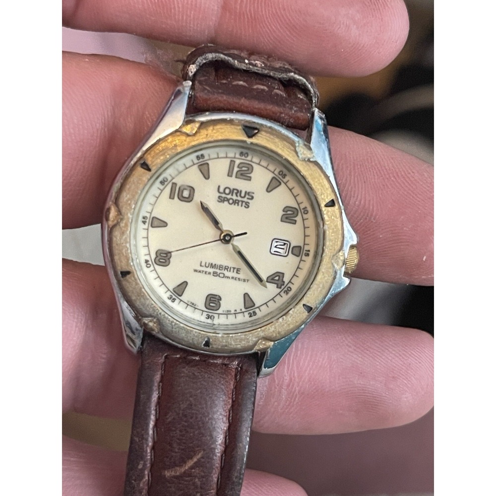 Lotus Sports Watch, Vintage , Needs Battery
